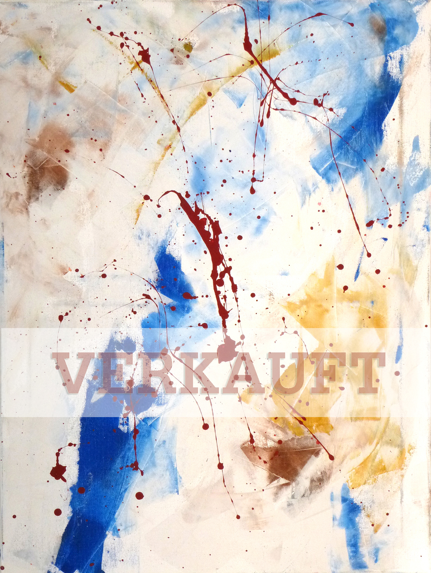 Sabine Floner - Malerei - Loslassen - Verkauft