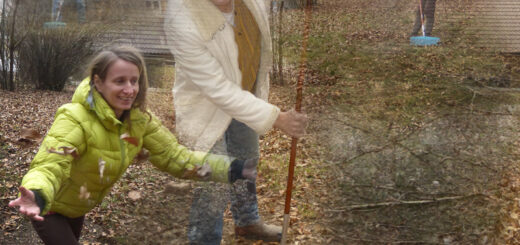 Erste Arbeiten für einen Kulturgarten - Günther Floner, Sabine Floner
