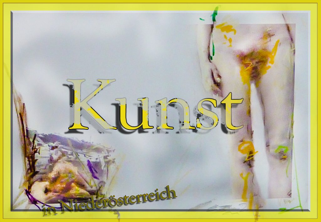 Kunst in Niederösterreich - Ein Bild aus dem Projekt SCHREIE von Günther Floner