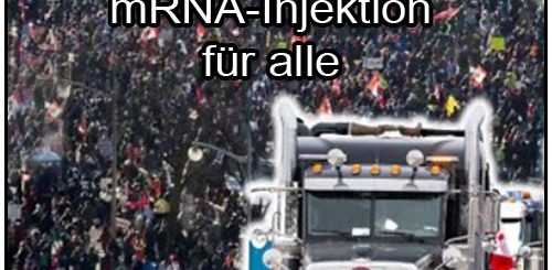 Freedom Convoy - Globalezwangsverordnung mRNA-Injektion