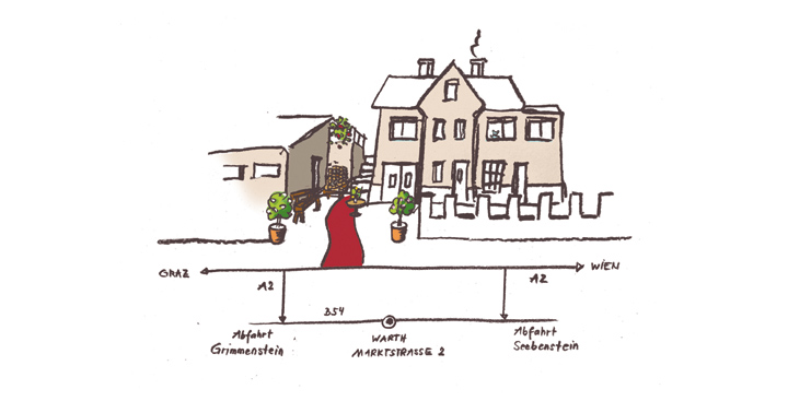 Die kleine Burg - Zeichnung 01