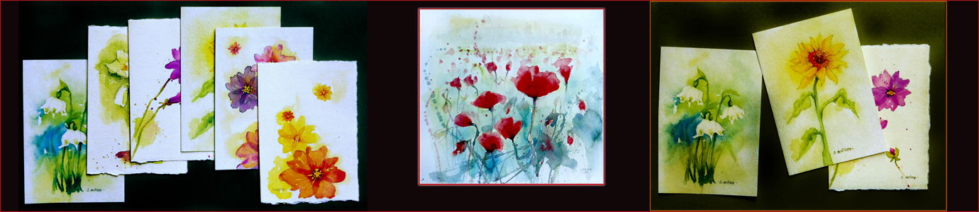 Kunstpostkarten Sabine Floner - pictureline 05 - Blütenpracht