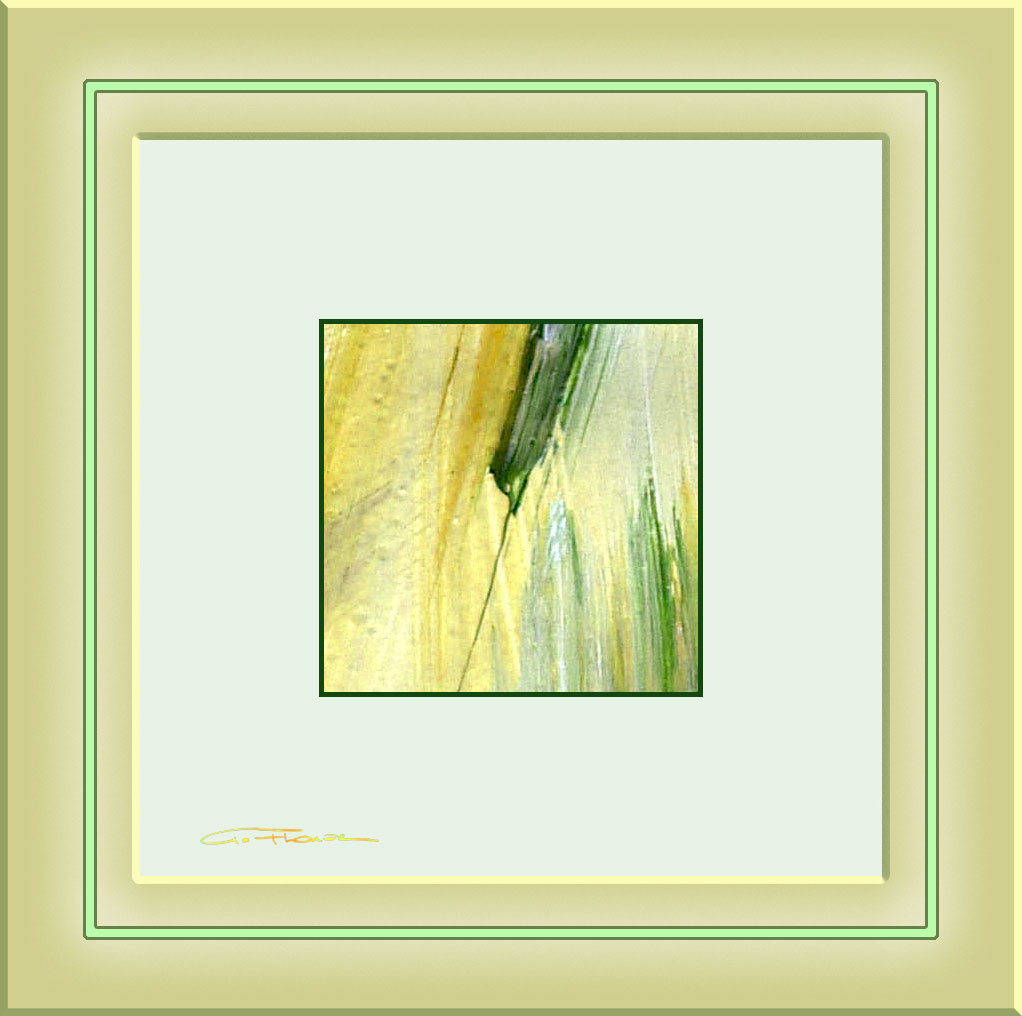 Farbe und Licht - weiss in grün 2