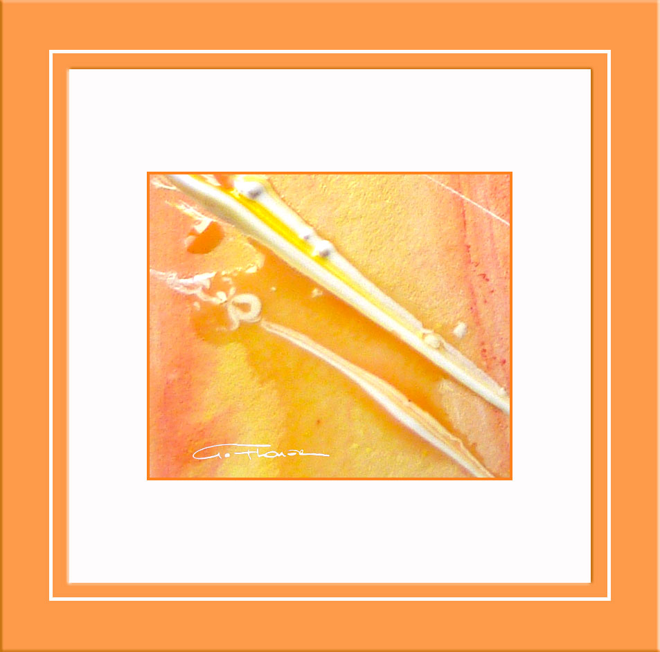 Farbe und Licht - orange first 1