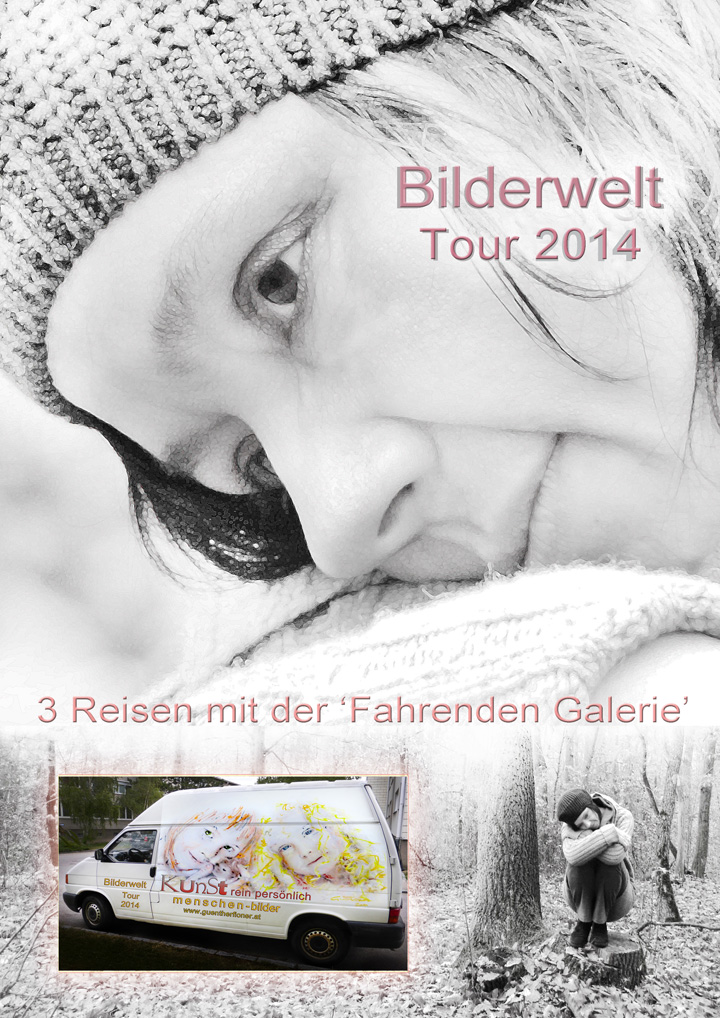 Die Fahrende Galerie - Bilderwelt-Tour 2014