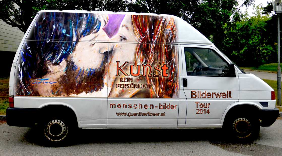 Die fahrende Galerie - Bilderwelttour 2014