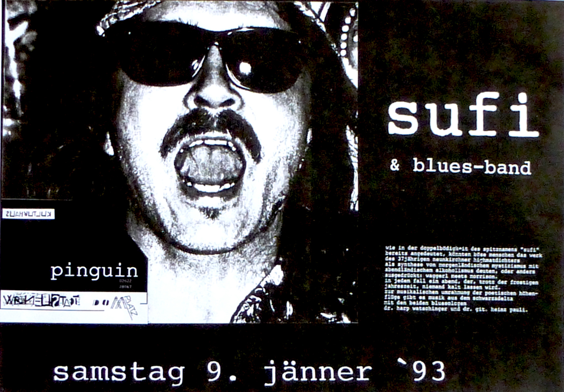 pinguinplakat 36 - Sufi und Watschinger Bluesband